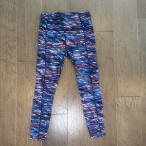 Lululemon Multicolor Striped Leggings